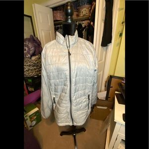 Mens Large Tall  LLBean Grey Jacket Good condition